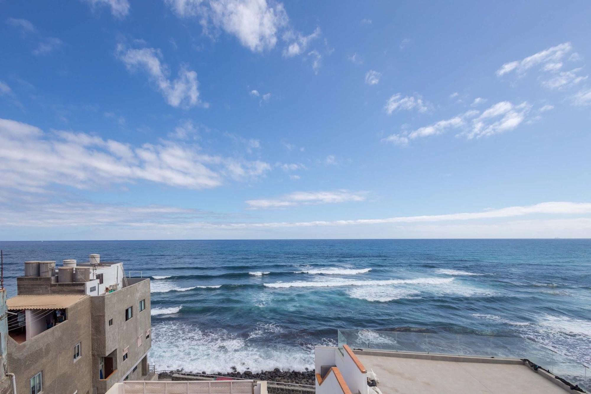Costa Norte San Andres Studio Con Terraza Compartida Vista Al Mar Trapiche (Las Palmas) Exterior photo