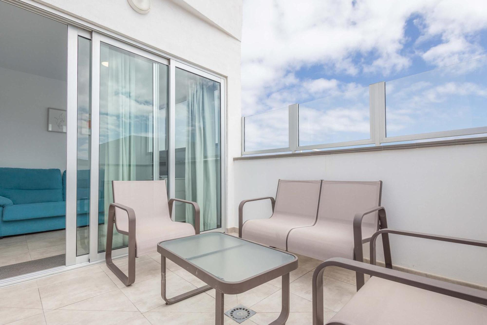 Costa Norte San Andres Studio Con Terraza Compartida Vista Al Mar Trapiche (Las Palmas) Exterior photo